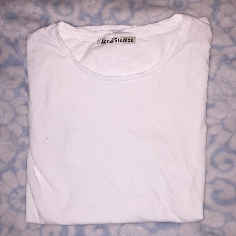 Acne studios white tshirt